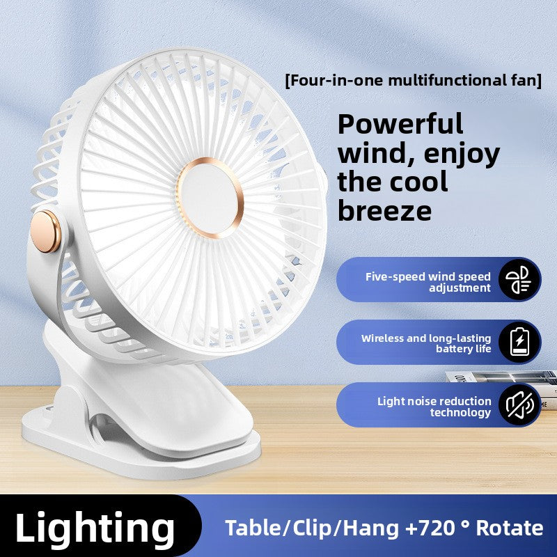 USB desktop fan