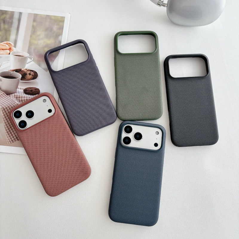 Magnetic Fabric Phone Case for iPhone