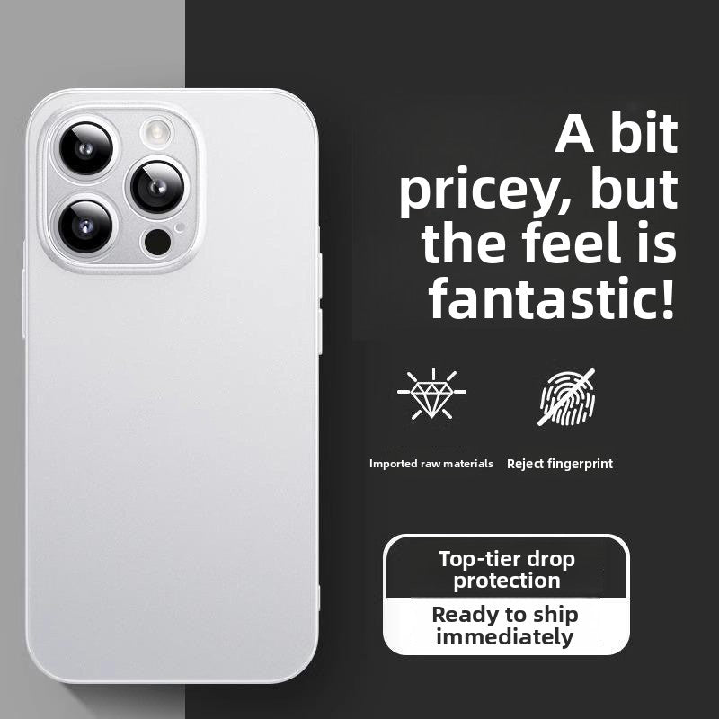 For iPhone Ultra Thin Frosted Matte Silicone Phone Case