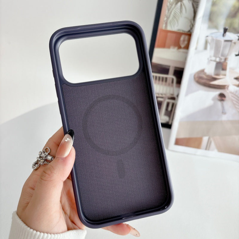 Magnetic Fabric Phone Case for iPhone